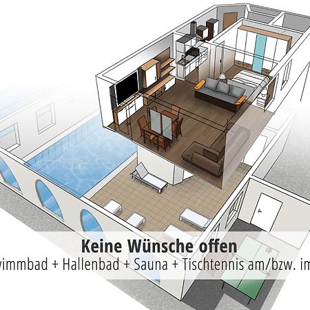 Ferienwohnung Freudensee Im Bayerischen Wald - Pool, Sauna ハウツェンベルク エクステリア 写真